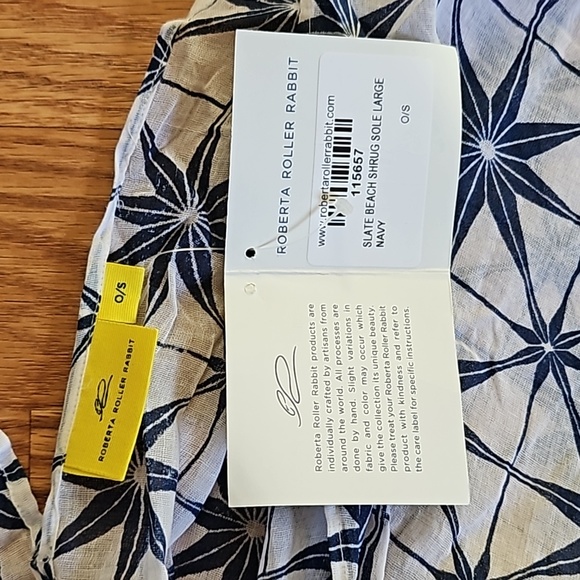 Roberta Roller Rabbit Beach Shrug - Picture 2 of 4